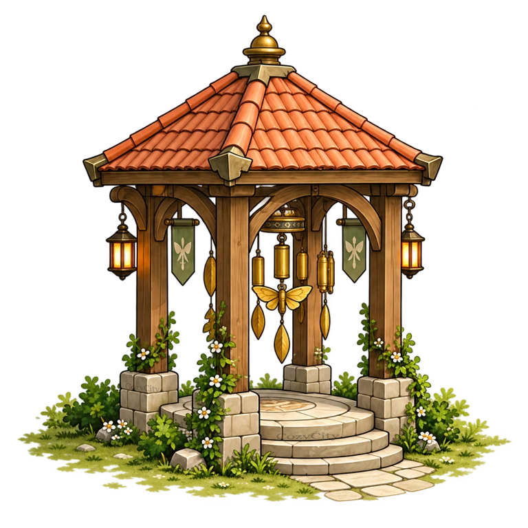 Moth Chime Pavilion