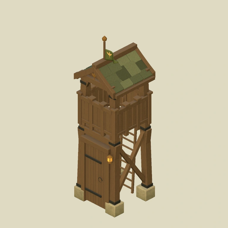3D model of Arrow Tower