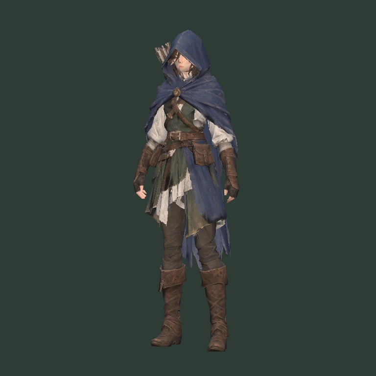 3D model of Raider Archer